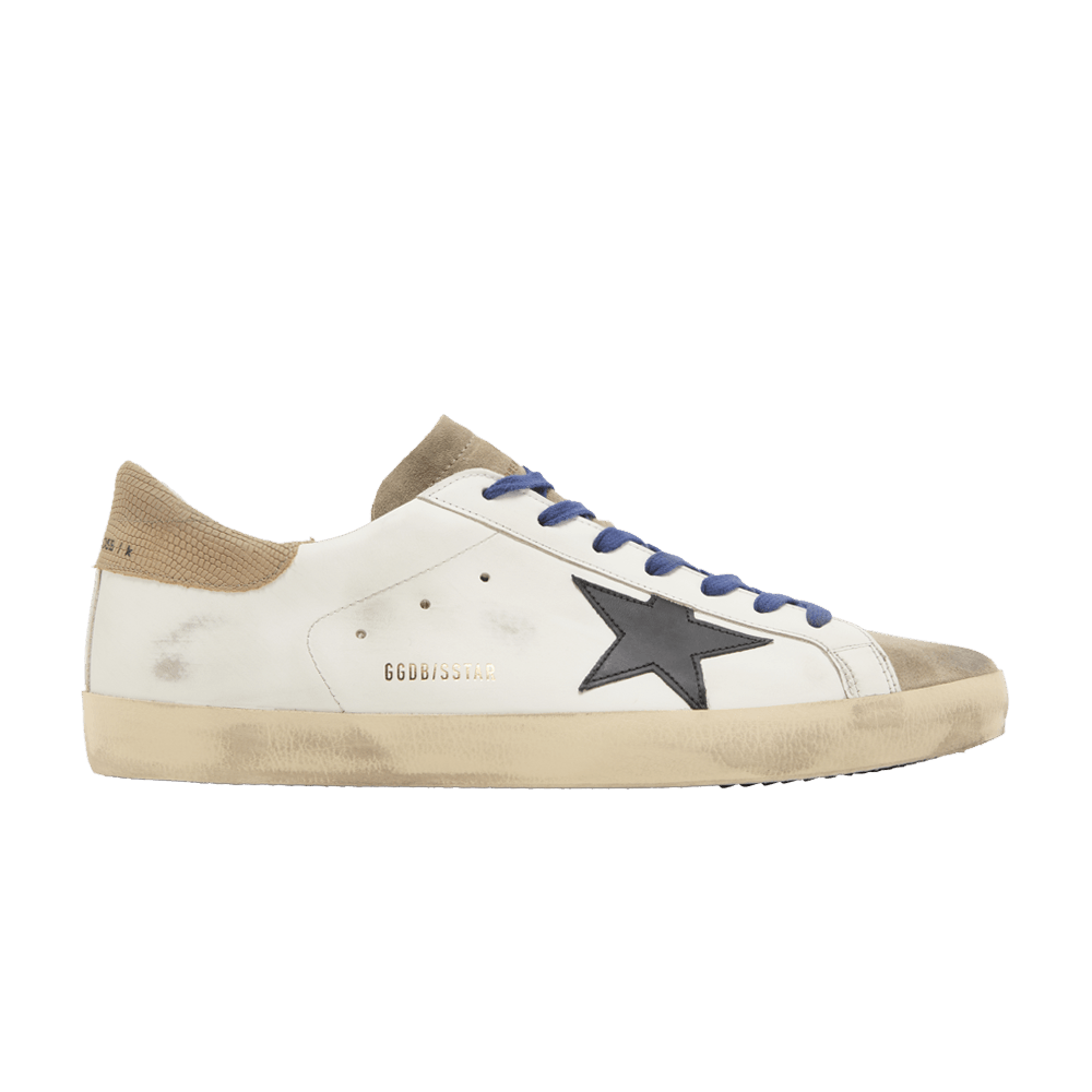 Golden Goose Superstar White Taupe Black
