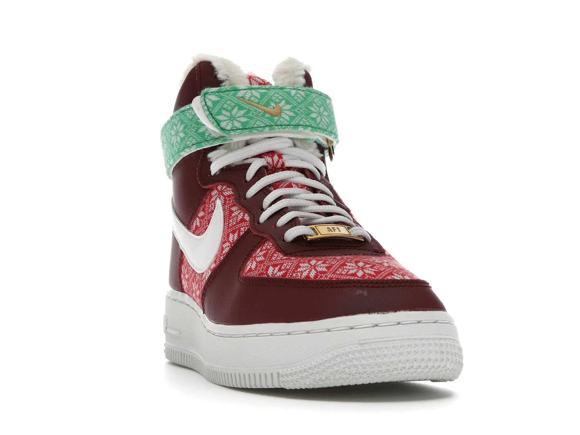 Фото № 4 с приближением к товару «‎Nike Air Force 1 High Nordic Christmas (2020)»