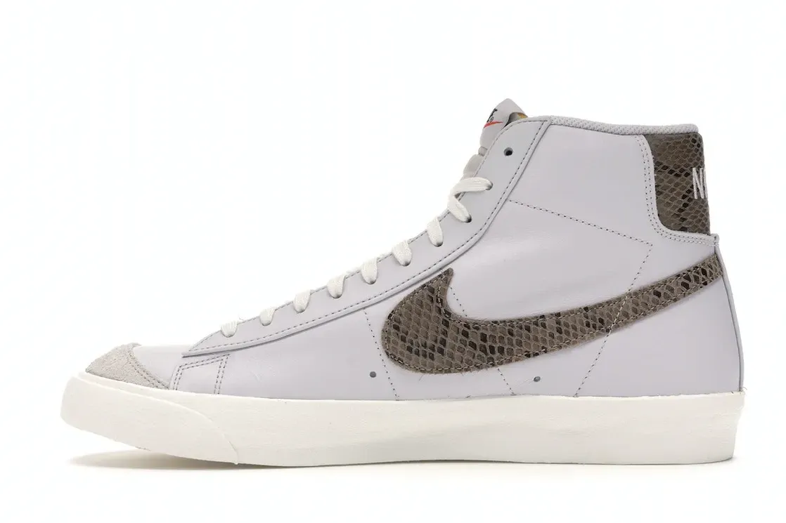 Фото № 3 с приближением к товару «‎Nike Blazer Mid 77 Vintage White Snakeskin»