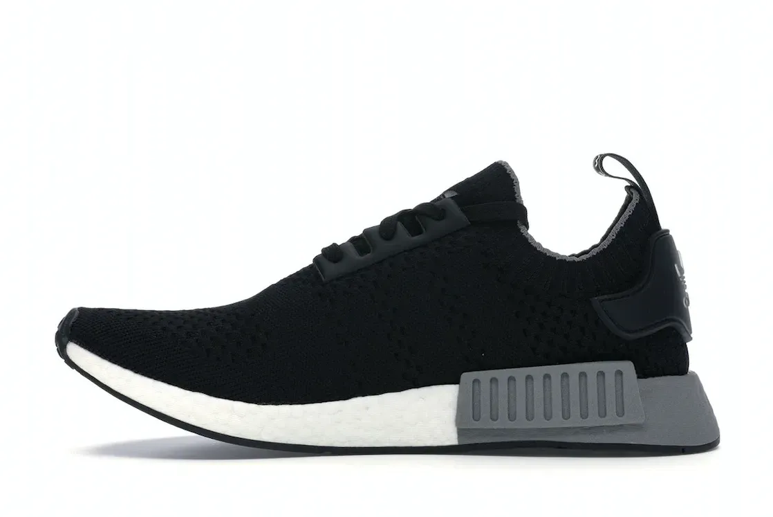 Фото № 3 с приближением к товару «‎adidas NMD R1 Black Grey Three»