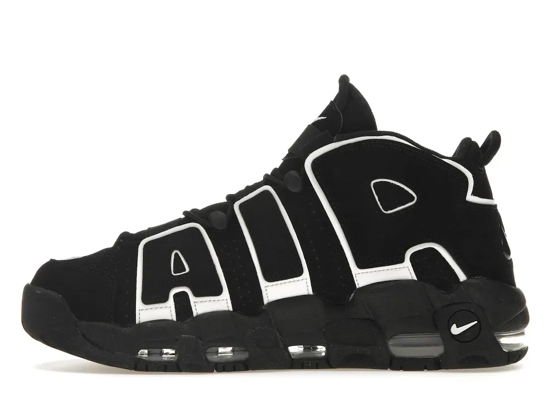 Фото № 3 с приближением к товару «‎Nike Air More Uptempo 96 Black White (2023)»