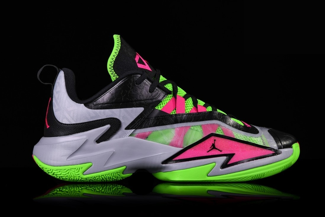 Фото № 5 с приближением к товару «‎Nike Air Jordan Westbrook One Take 3 Neon»