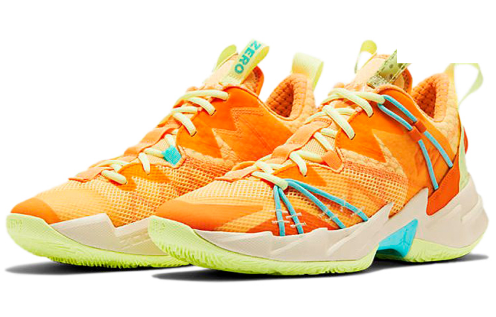 Фото № 3 с приближением к товару «‎Nike Air Jordan Why Not Zer0.3 SE Basketball shoes Atomic Orange»