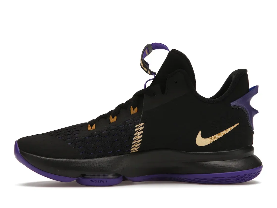 Фото № 3 с приближением к товару «‎Nike LeBron Witness 5 Lakers»