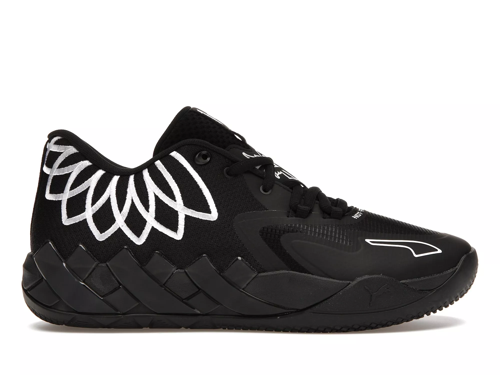 Фото № 1 с приближением к товару «‎Puma LaMelo Ball MB.01 Lo Black White»