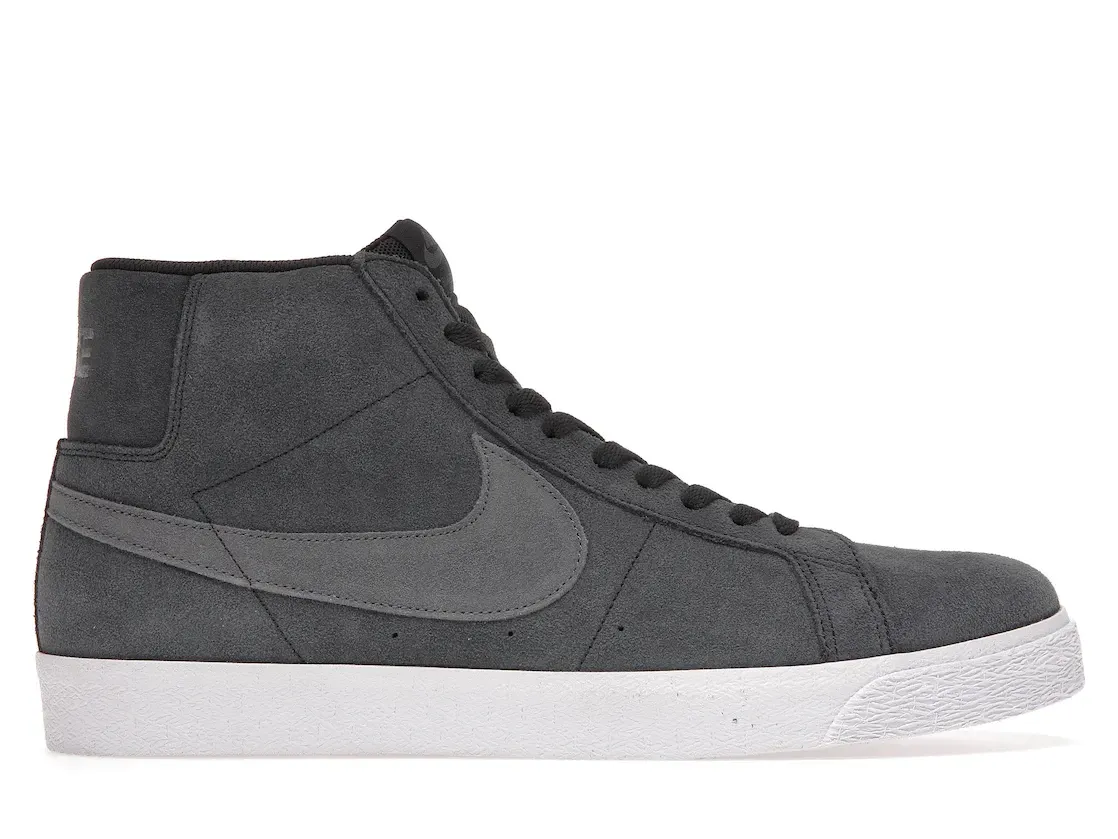 Фото № 1 с приближением к товару «‎Nike SB Zoom Blazer Mid Black Wolf Grey»