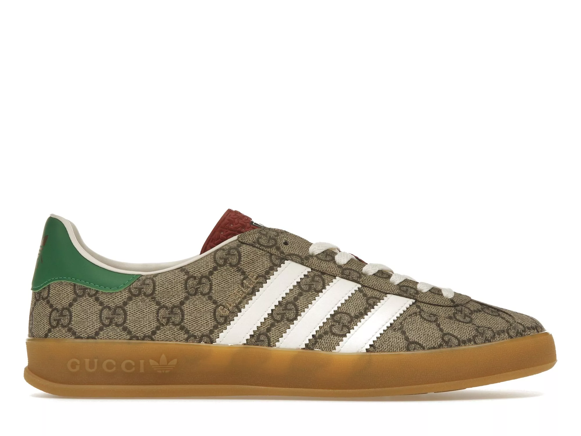 Купить Кроссовки adidas x Gucci Gazelle Beige GG Monogram(IE2262