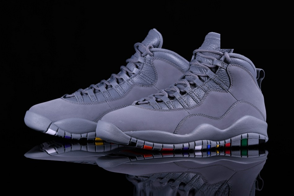 Фото № 4 с приближением к товару «‎Nike Air Jordan 10 Retro Cool »