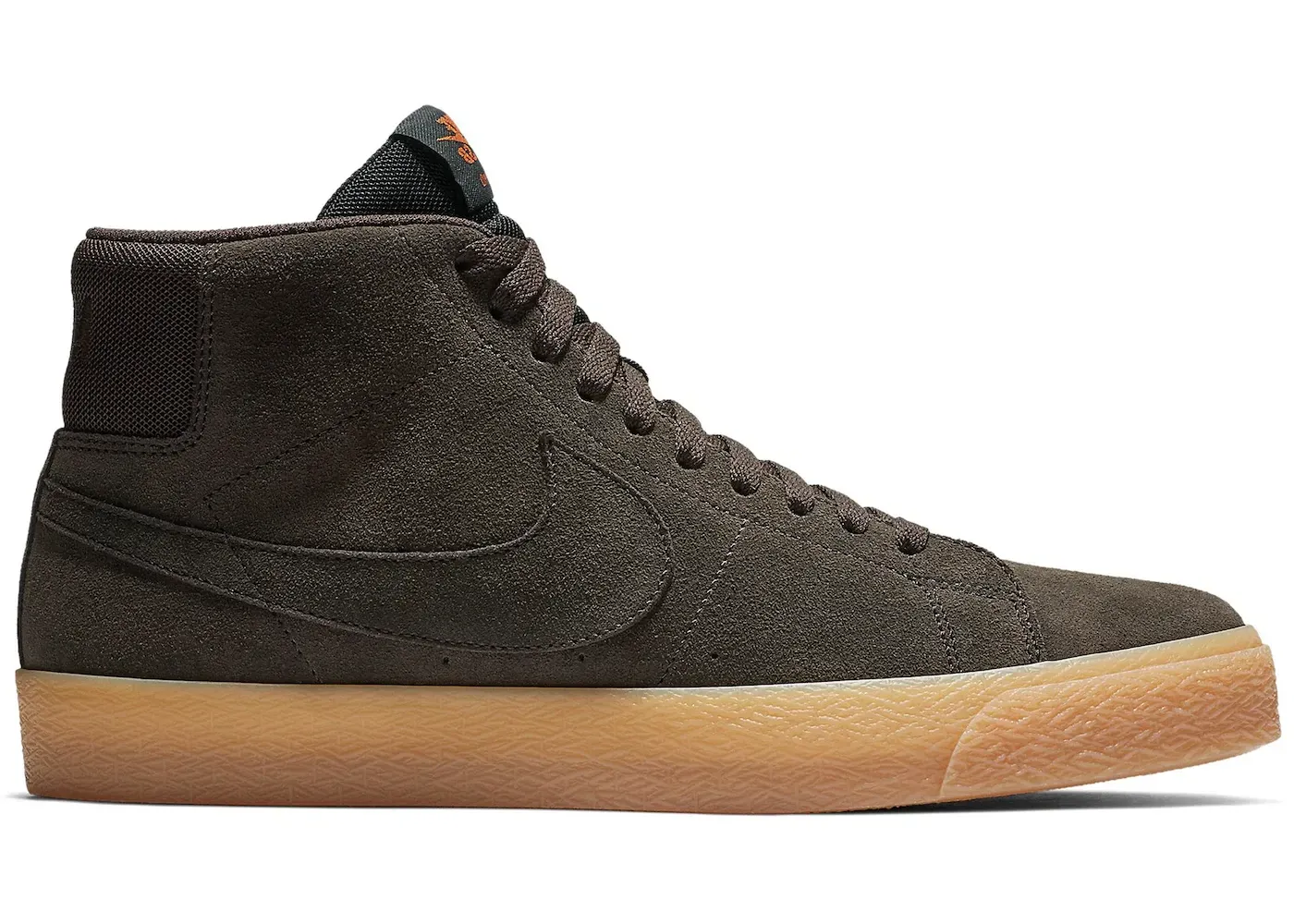 Фото № 1 с приближением к товару «‎Nike SB Zoom Blazer Mid Velvet Brown»