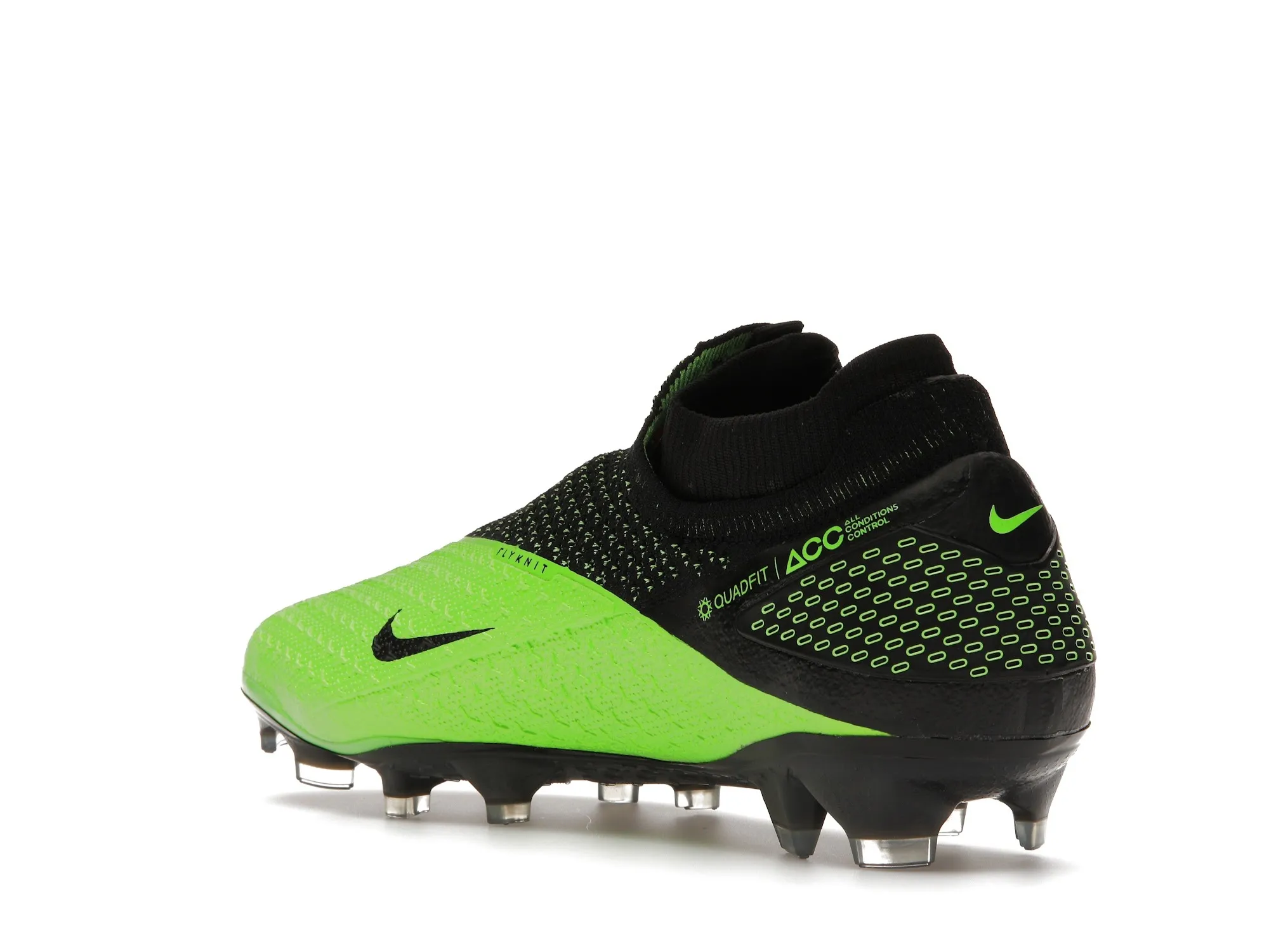 Фото № 6 с приближением к товару «‎Nike Phantom Vision 2 Elite Dynamic Fit FG Black Green Strike»