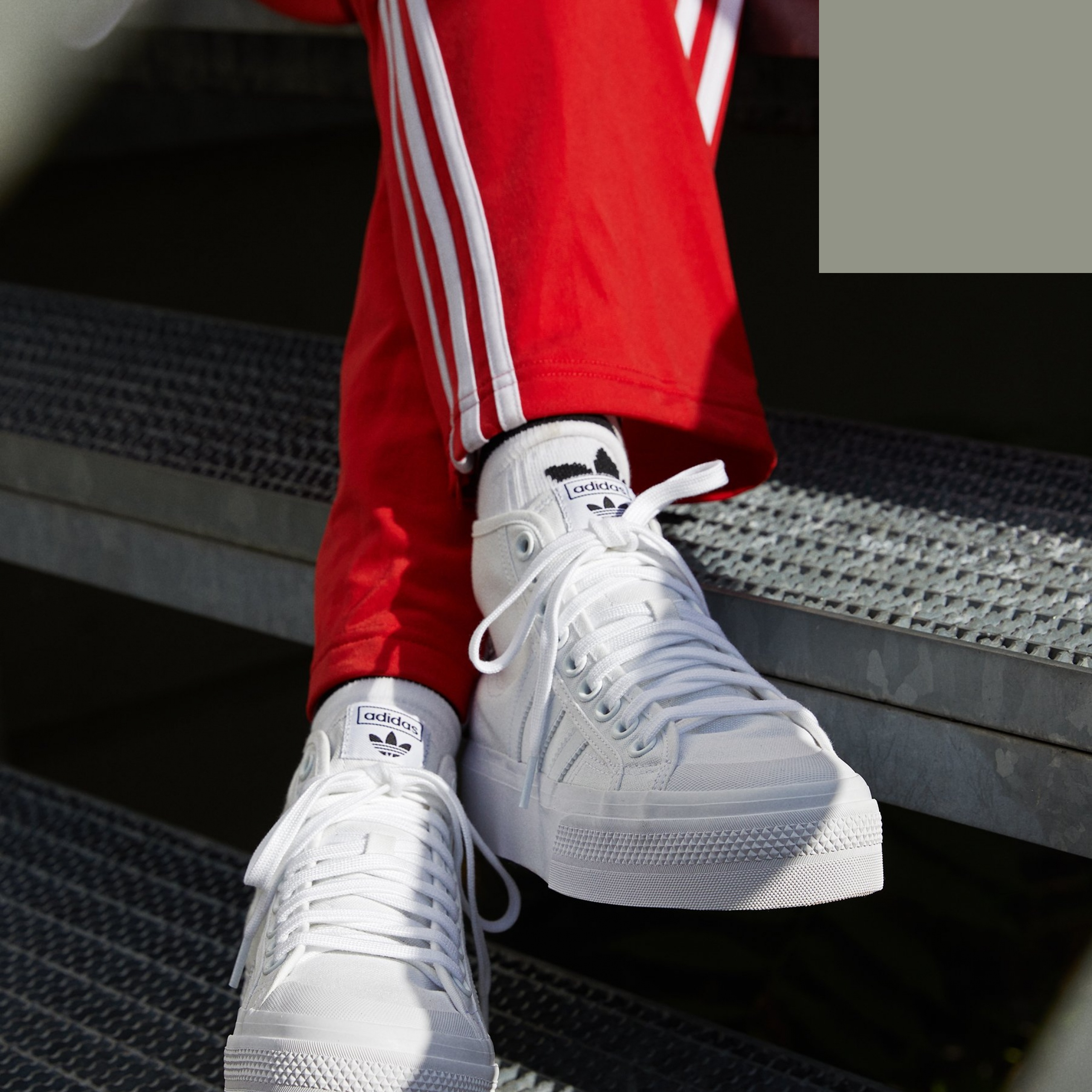 Фото № 3 с приближением к товару «‎Adidas Nizza Platform »