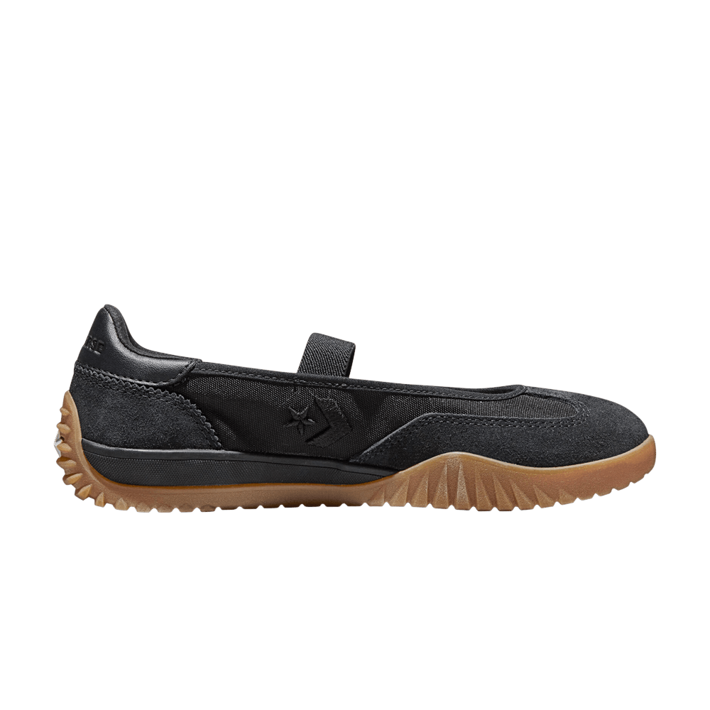 Converse Run Star Trainer Ballet Flat Black Brown