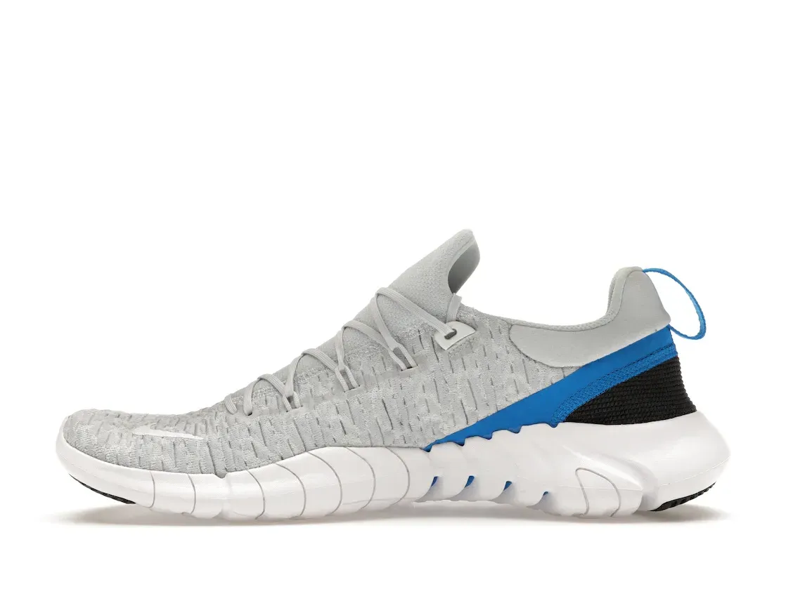 Фото № 3 с приближением к товару «‎Nike Free Run 5.0 Pure Platinum Photo Blue»