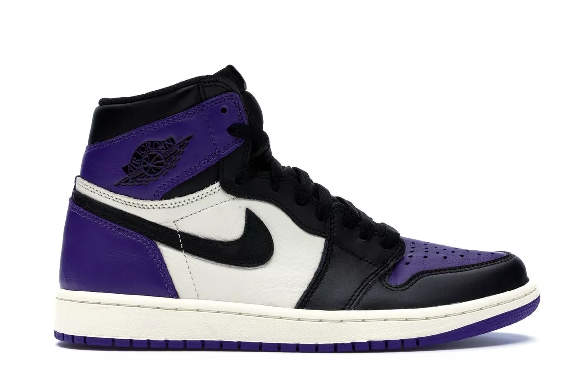 Фото № 1 с приближением к товару «‎Jordan 1 Retro High Court Purple»