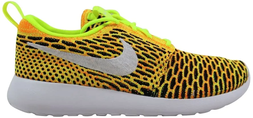 Фото № 1 с приближением к товару «‎Nike Roshe One Flyknit Volt/White-Total Orange-Black »