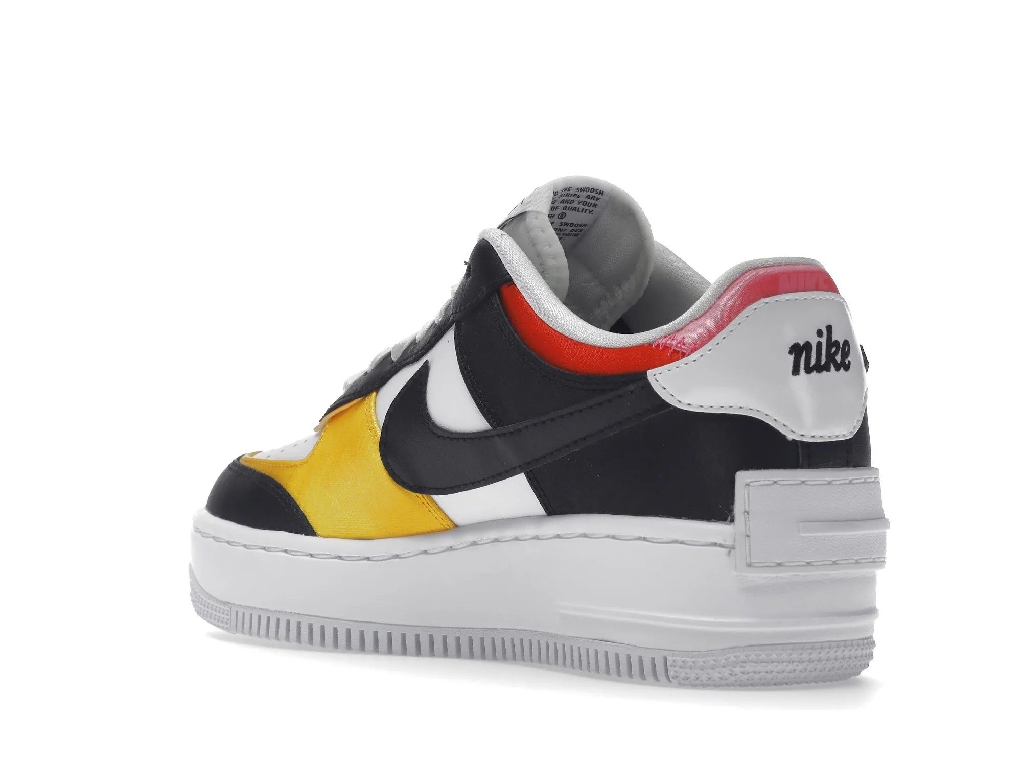 Фото № 6 с приближением к товару «‎Nike Air Force 1 Low Shadow White Black Multi-Color »