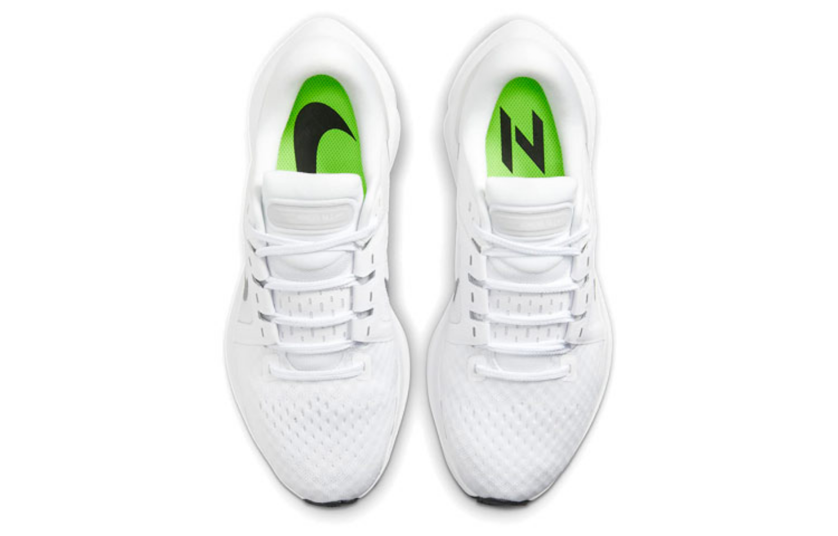 Фото № 4 с приближением к товару «‎Nike Wmns Air Zoom Vomero 16 Sports Shoes WhiteSilver»