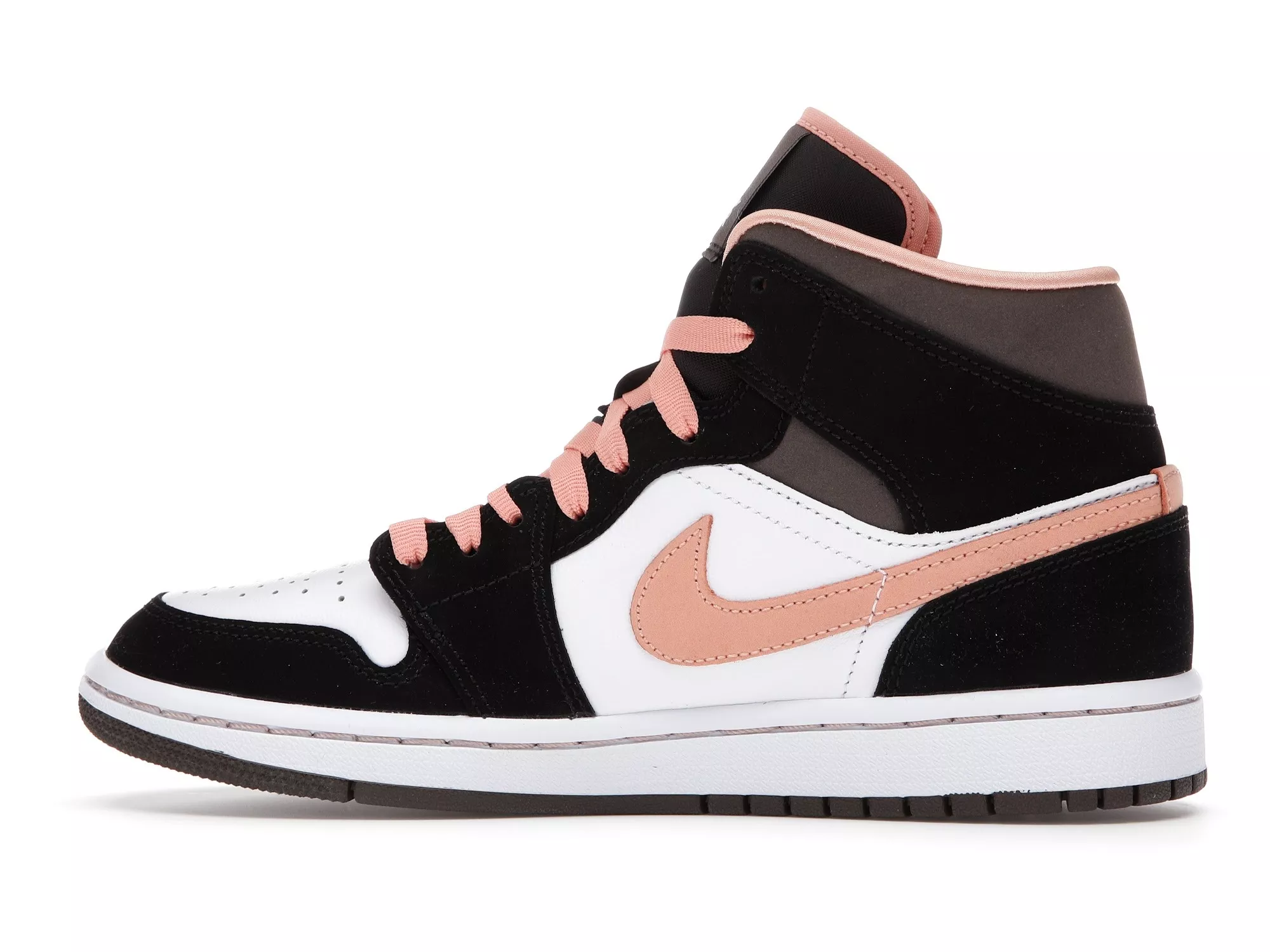 Фото № 4 с приближением к товару «‎Jordan 1 Mid Peach Mocha »