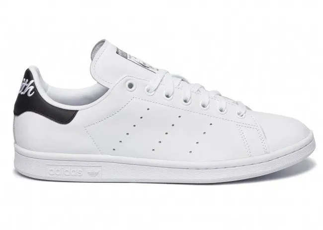 Фото № 1 с приближением к товару «‎adidas Stan Smith White Black Cursive Heel»