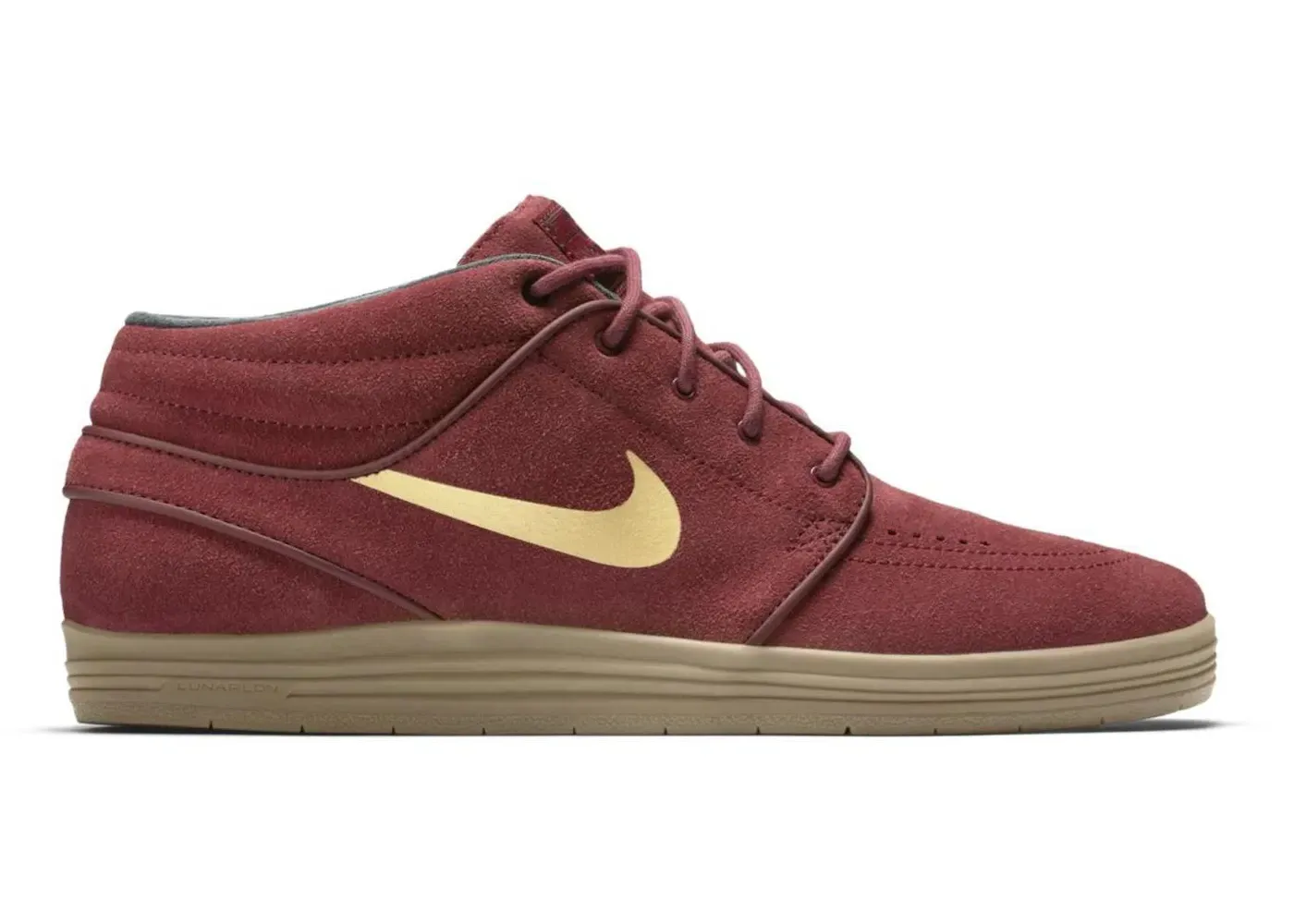 Фото № 1 с приближением к товару «‎Nike SB Stefan Janoski Lunar Mid Team Red»