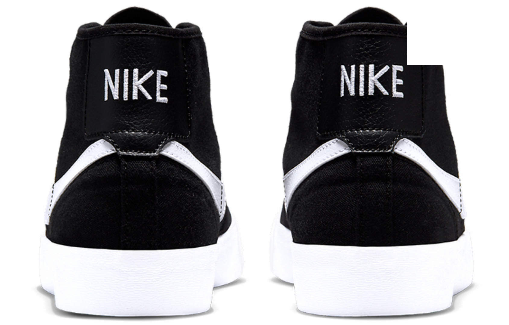 Фото № 4 с приближением к товару «‎Nike Blazer Court Mid BlackWhite»