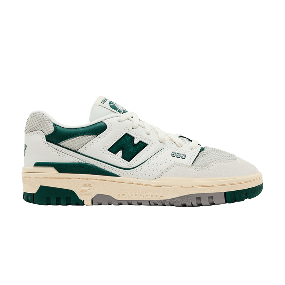 New Balance 550 Big Kid Sea Salt Pack - Marsh Green
