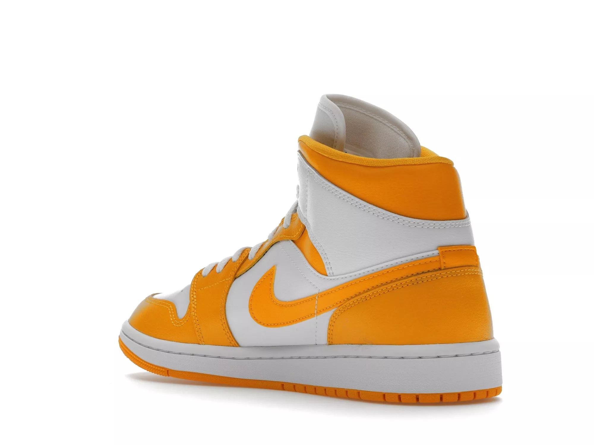 Фото № 2 с приближением к товару «‎Jordan 1 Mid White University Gold »