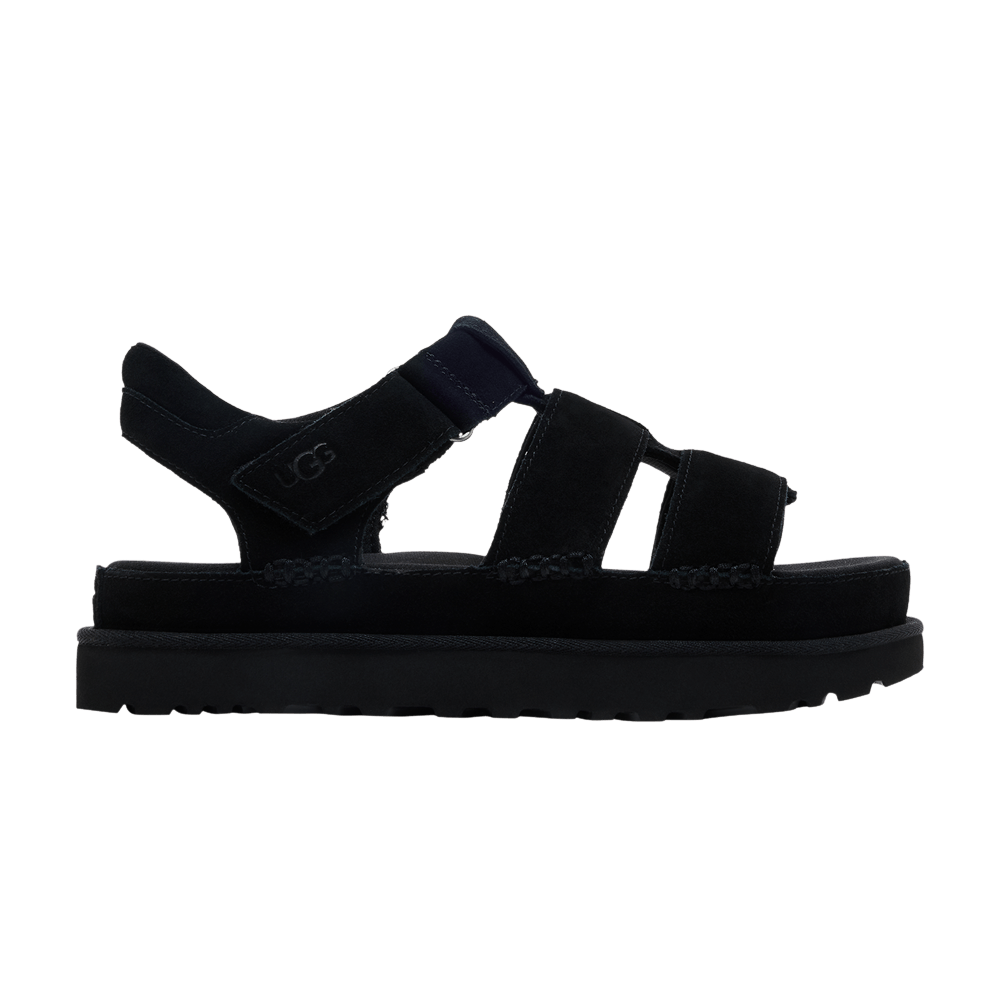 UGG Women's Goldenstar Strap Platform Sandal Black