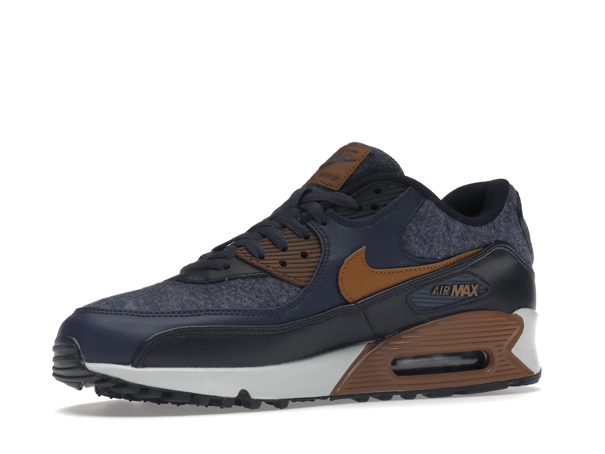 Фото № 2 с приближением к товару «‎Nike Air Max 90 Wool Thunder Blue»
