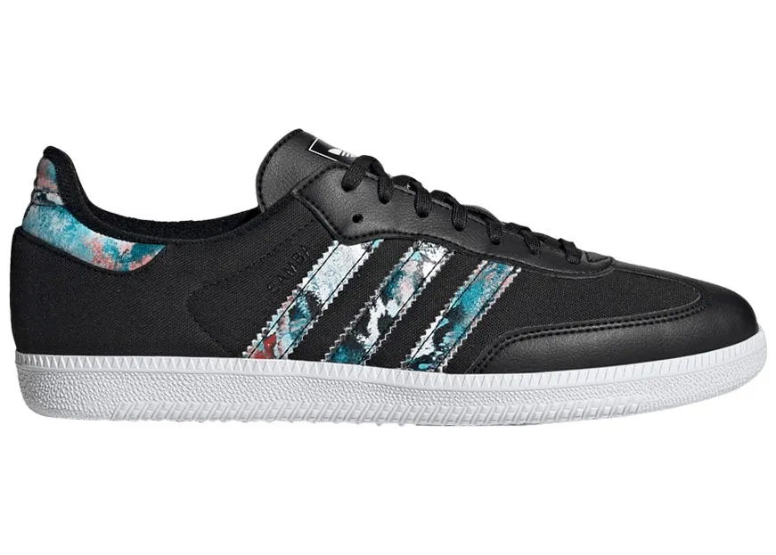 Фото № 1 с приближением к товару «‎adidas Samba Tie Dye Black»