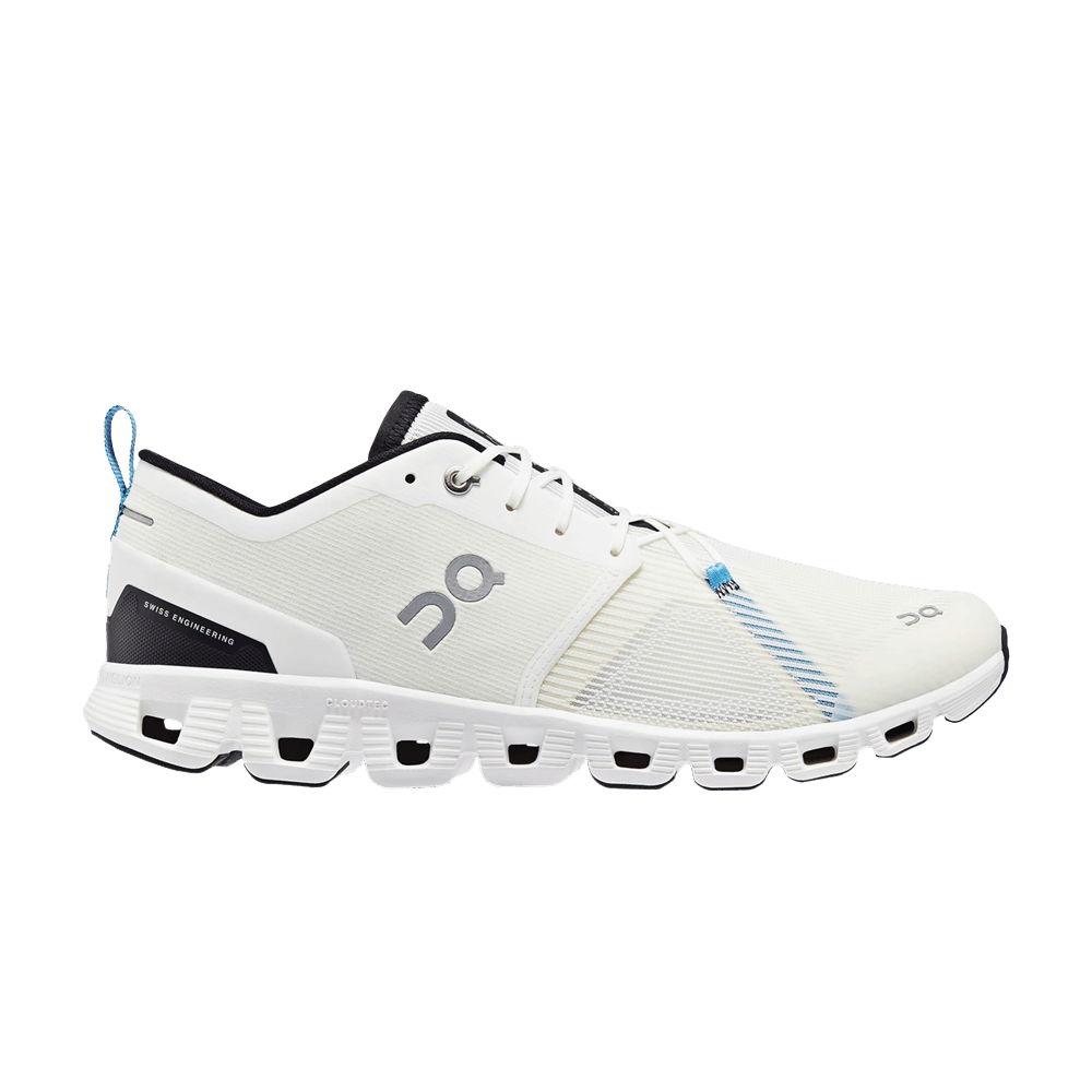 ON Cloud X 3 Shift Undyed White Black