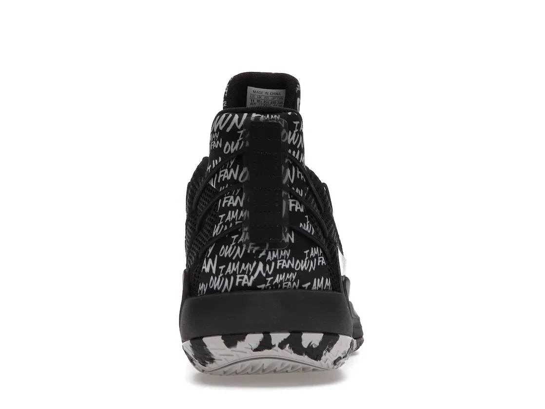 Фото № 4 с приближением к товару «‎adidas Dame 7 I Am My Own Fan Core Black»