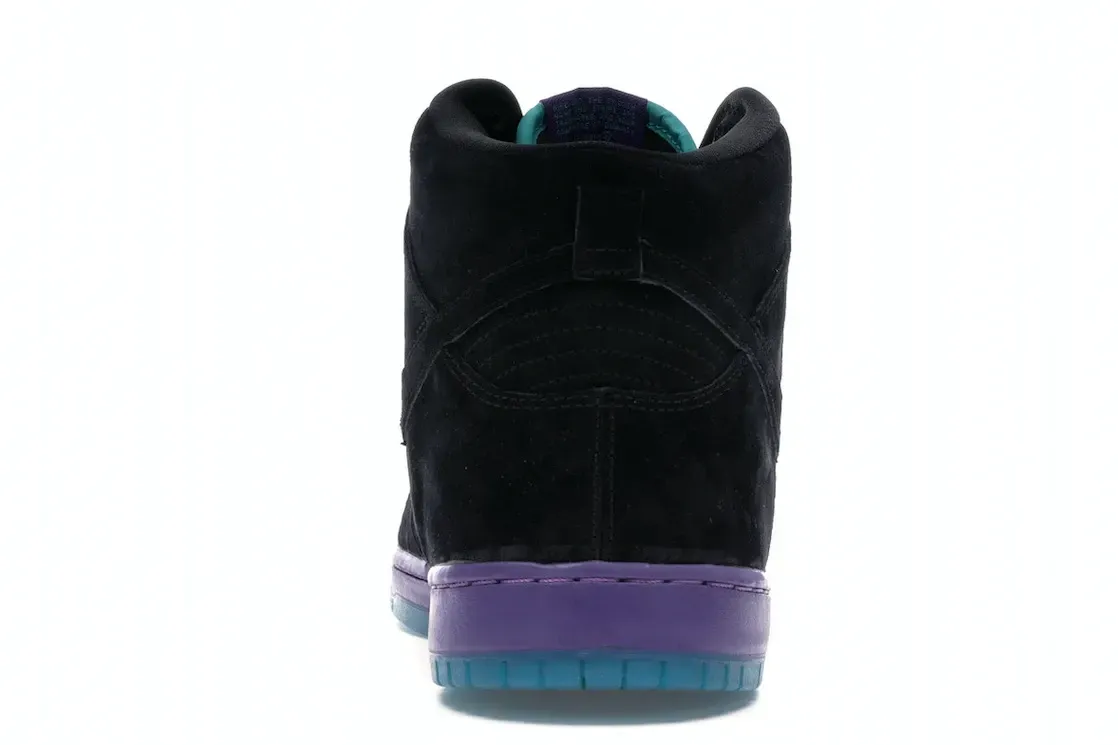 Фото № 4 с приближением к товару «‎Nike SB Dunk High Black Grape»