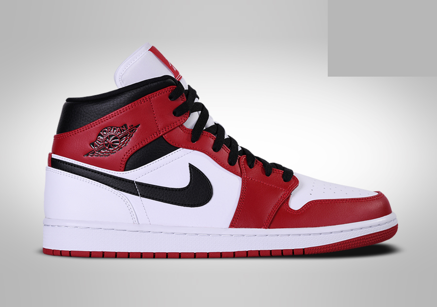 Фото № 2 с приближением к товару «‎Air Jordan 1 Mid 'Chicago'»