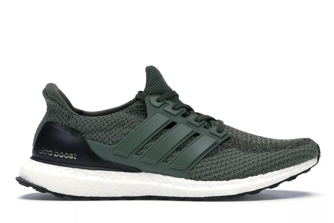 Фото № 1 с приближением к товару «‎adidas Ultra Boost 2.0 Merino Wool Base Green Olive»