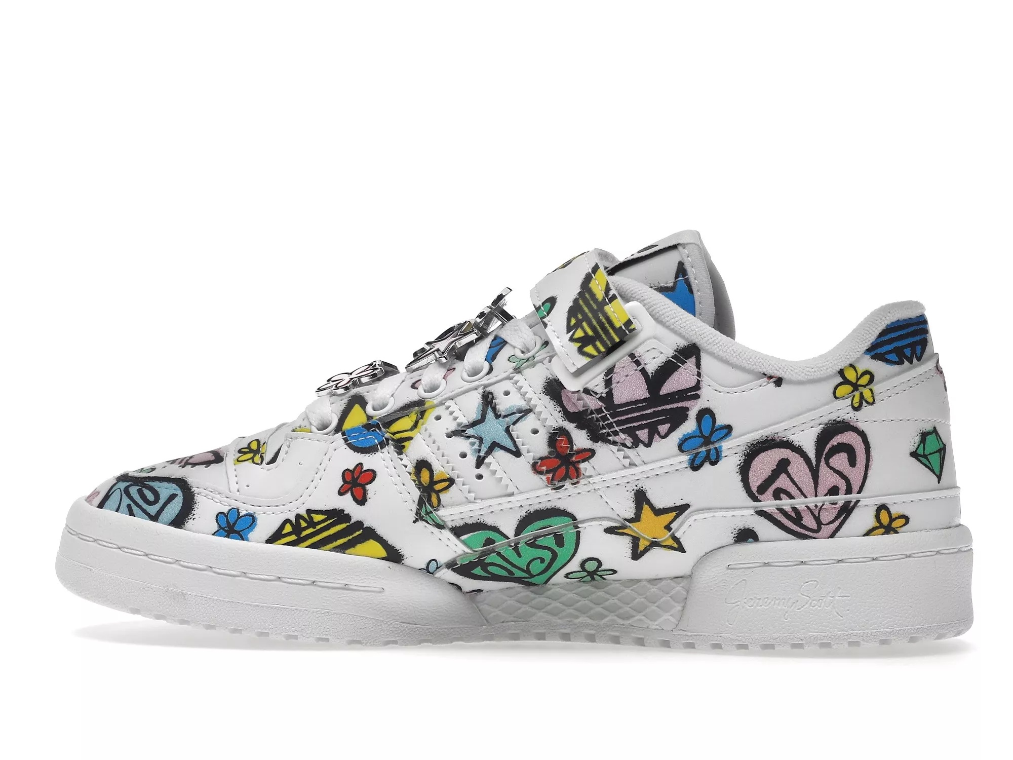 Фото № 4 с приближением к товару «‎adidas Forum 84 Low Jeremy Scott Monogram Graffiti»