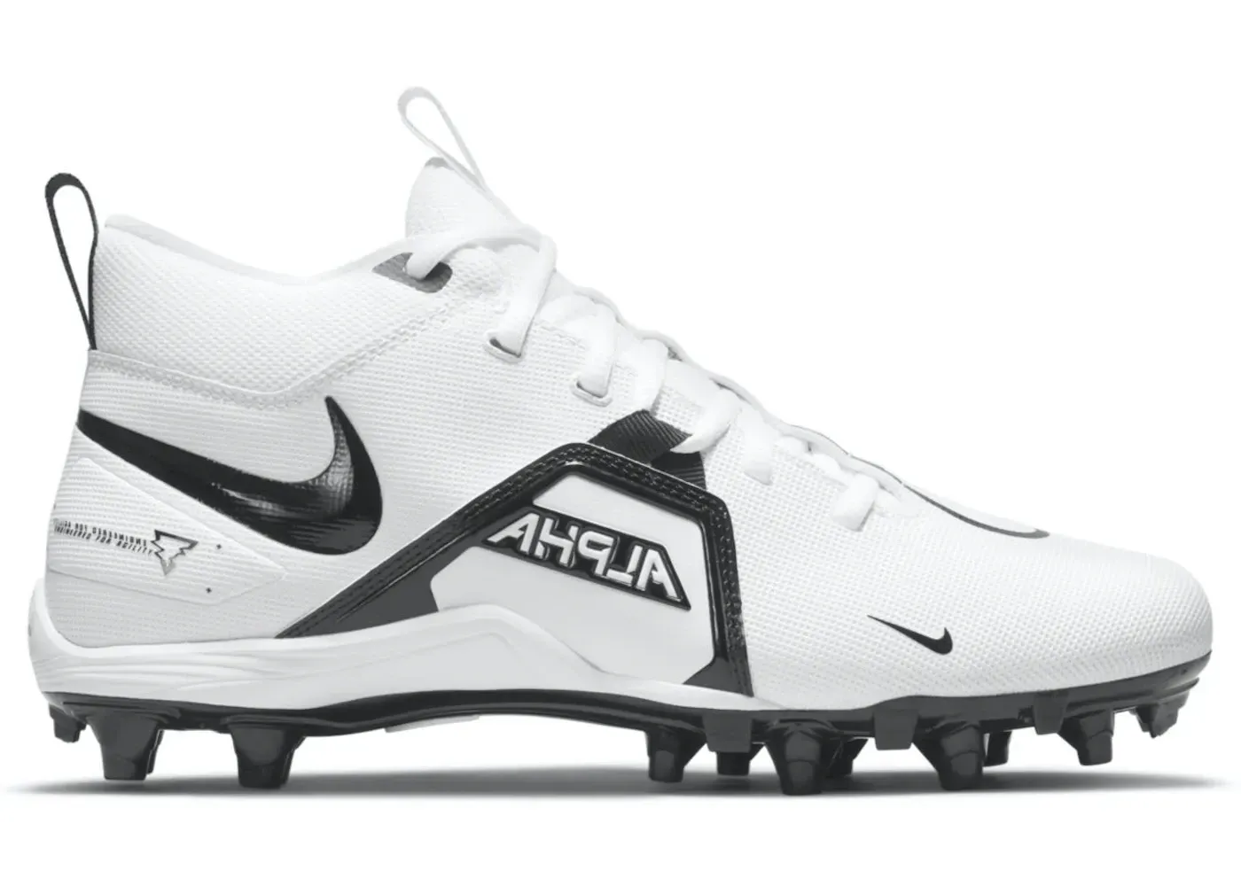 Фото № 1 с приближением к товару «‎Nike Alpha Menace Varsity 3 White Black»