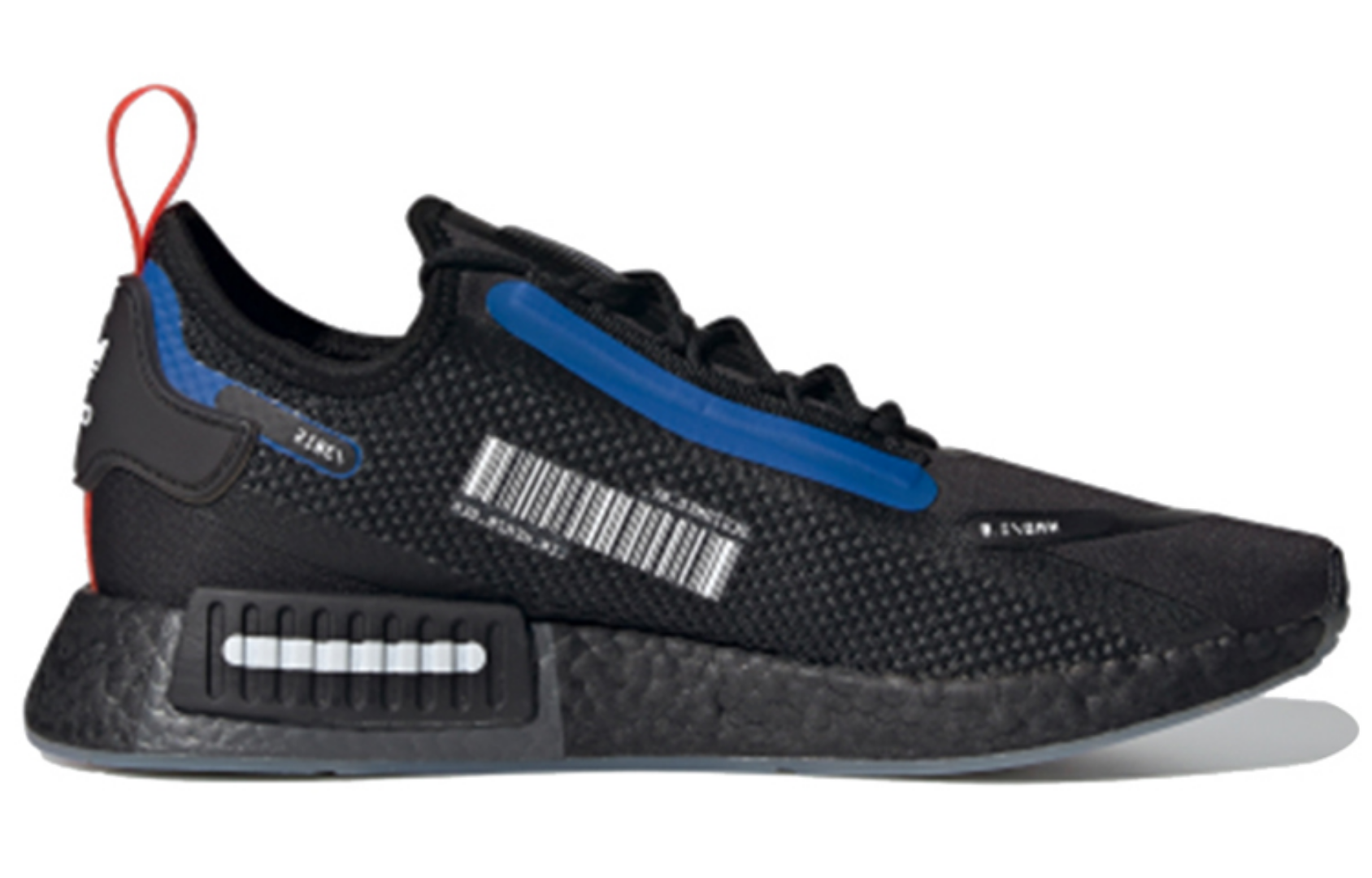 Фото № 2 с приближением к товару «‎adidas originals NMDR1 Spectoo BlackBlue»