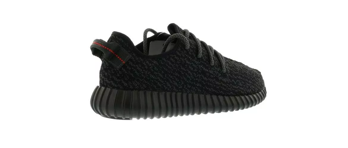 Фото № 6 с приближением к товару «‎adidas Yeezy Boost 350 Pirate Black (2016)»