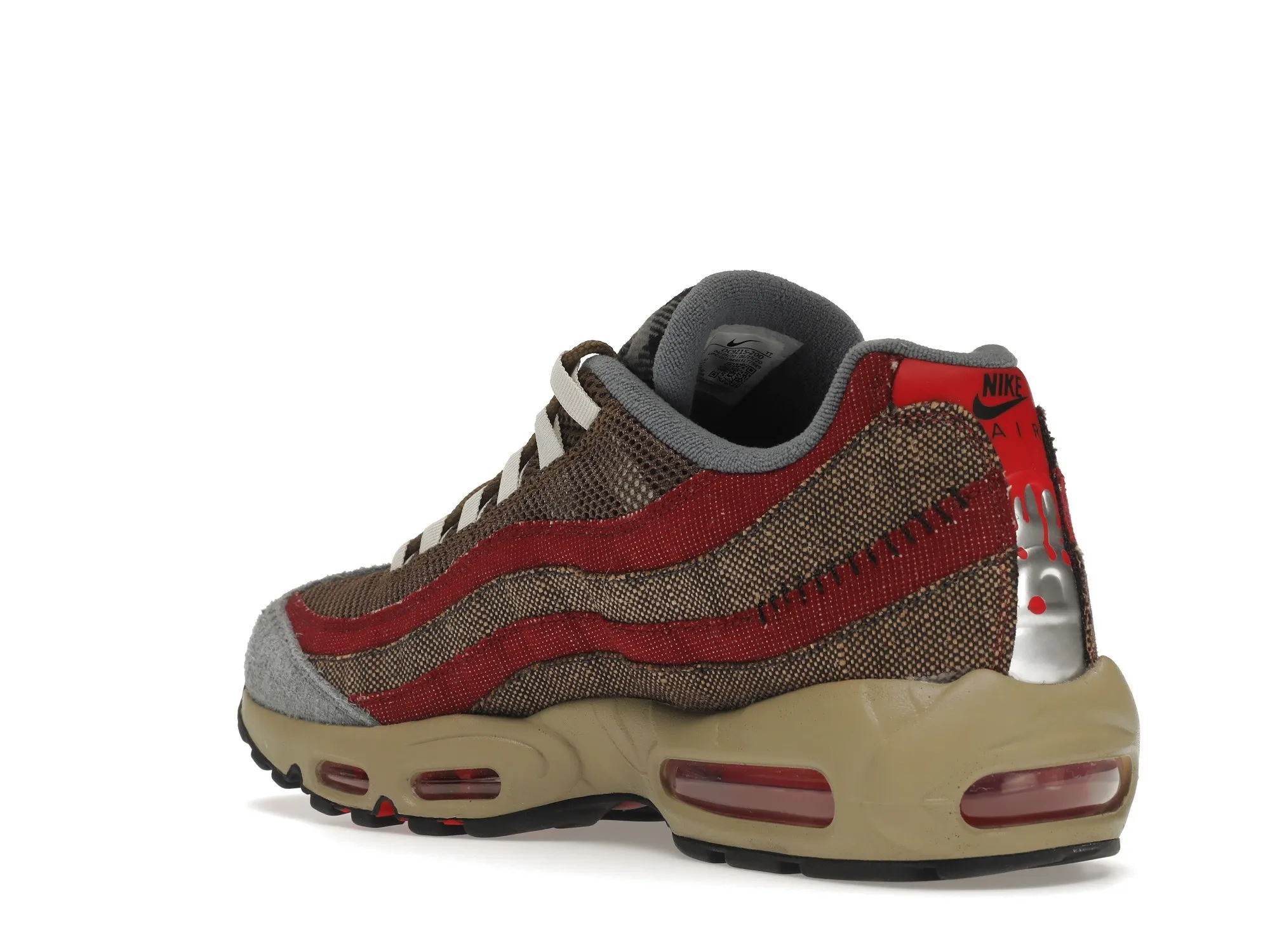 Фото № 6 с приближением к товару «‎Nike Air Max 95 Freddy Krueger»