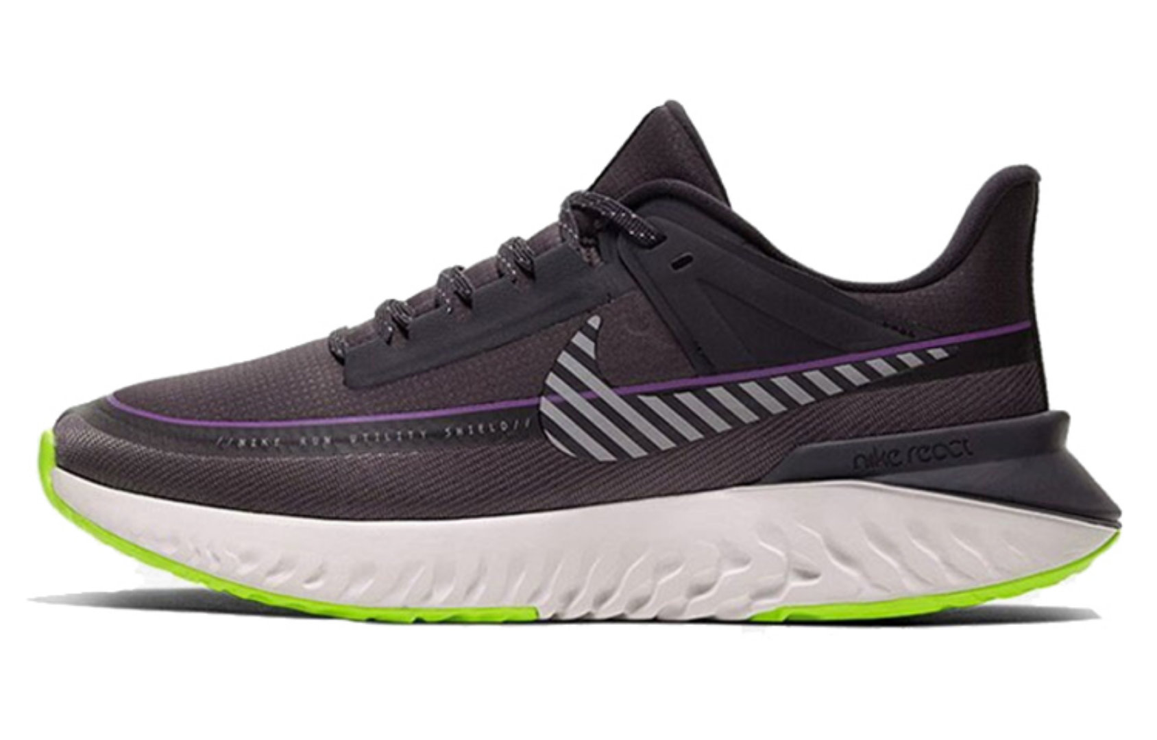 Фото № 1 с приближением к товару «‎Nike Wmns Legend React 2 Shield 'Oil Grey'»