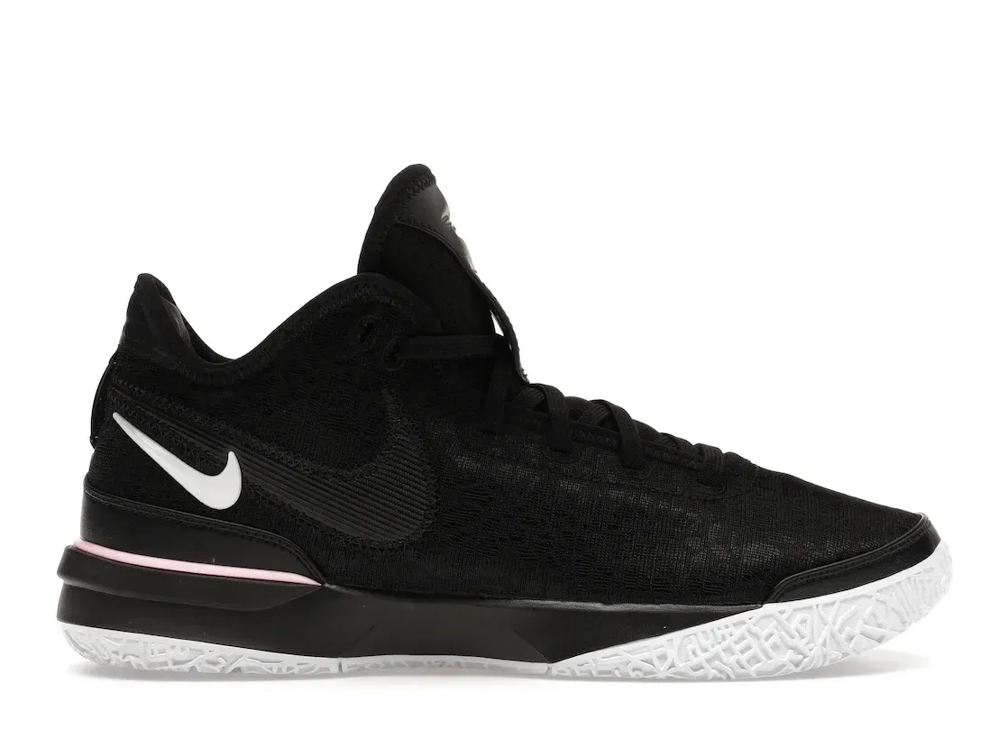 Фото № 1 с приближением к товару «‎Nike Zoom LeBron NXXT Gen Black White Medium Soft Pink»