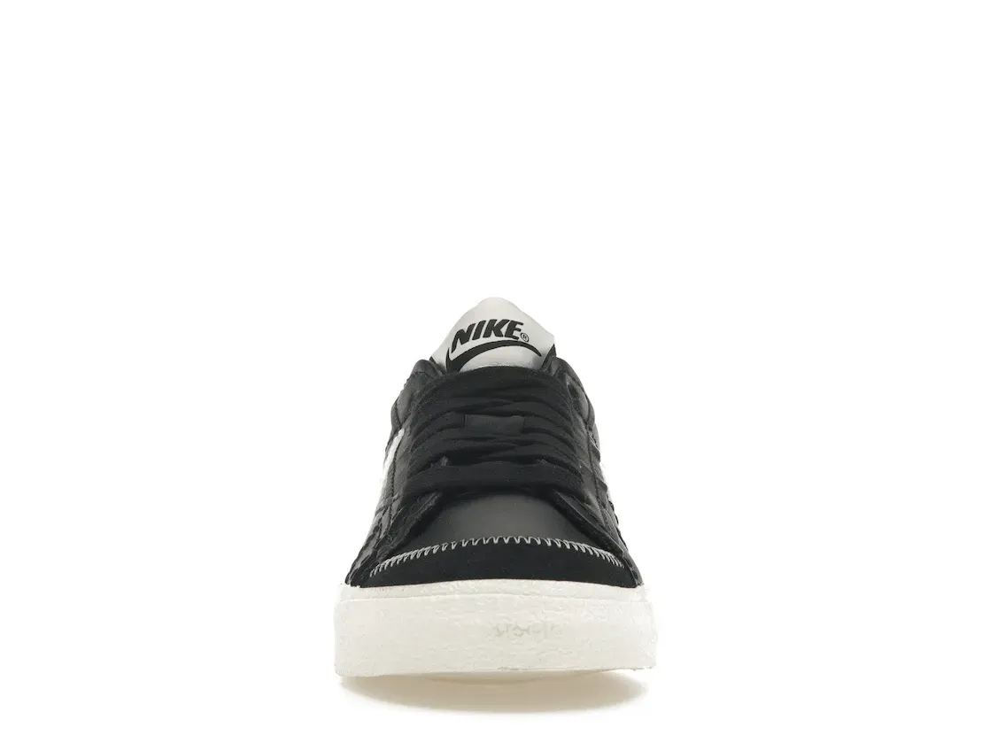 Фото № 2 с приближением к товару «‎Nike Blazer Low 77 Jumbo Black Sail White »