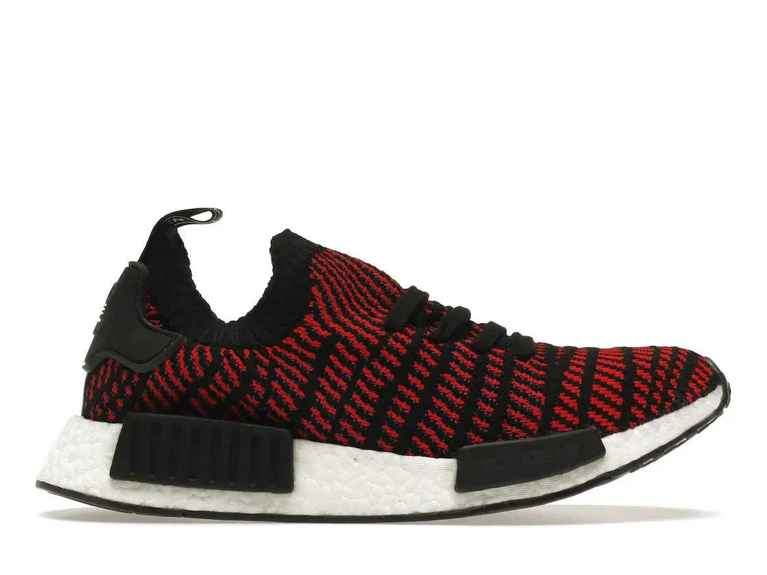 Фото № 1 с приближением к товару «‎adidas NMD R1 STLT Black Red»