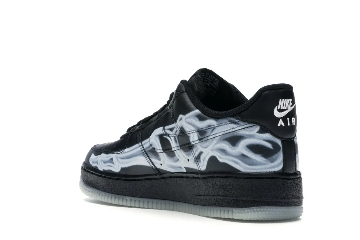 Фото № 5 с приближением к товару «‎Nike Air Force 1 Low Black Skeleton Halloween (2019)»