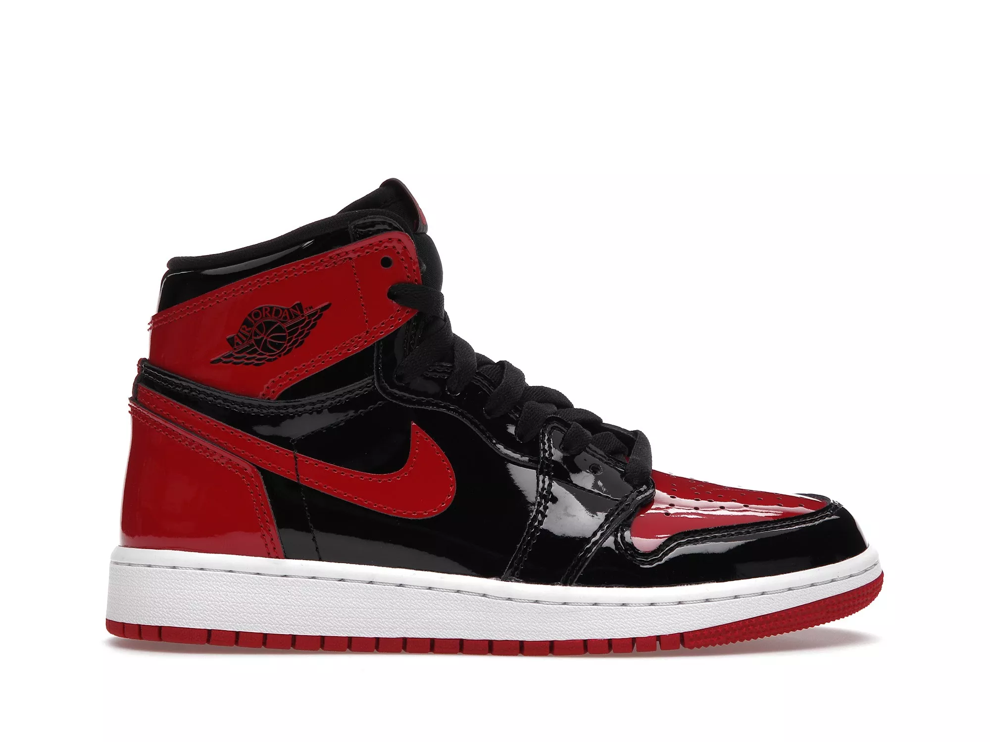 Фото № 1 с приближением к товару «‎Jordan 1 Retro High OG Patent Bred »