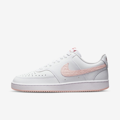 Фото № 2 с приближением к товару «‎Nike Wmns Court Vision "Valentine's Day" Low-Top Sneakers WhitePink»