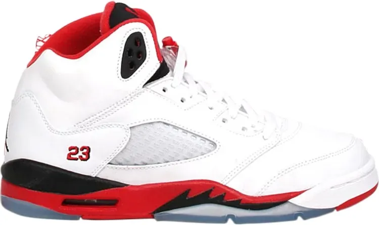 Фото № 1 с приближением к товару «‎Jordan 5 Retro Fire Red »