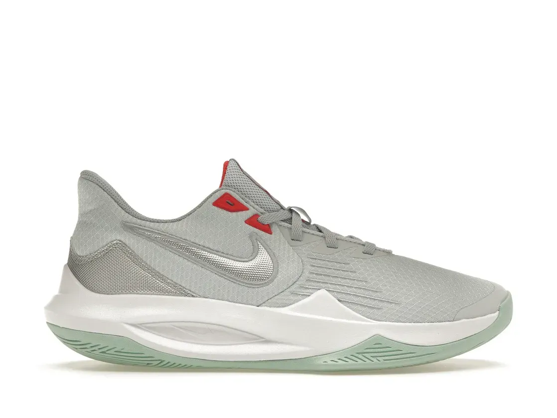 Фото № 1 с приближением к товару «‎Nike Precision 5 Pure Platinum Metallic Silver»