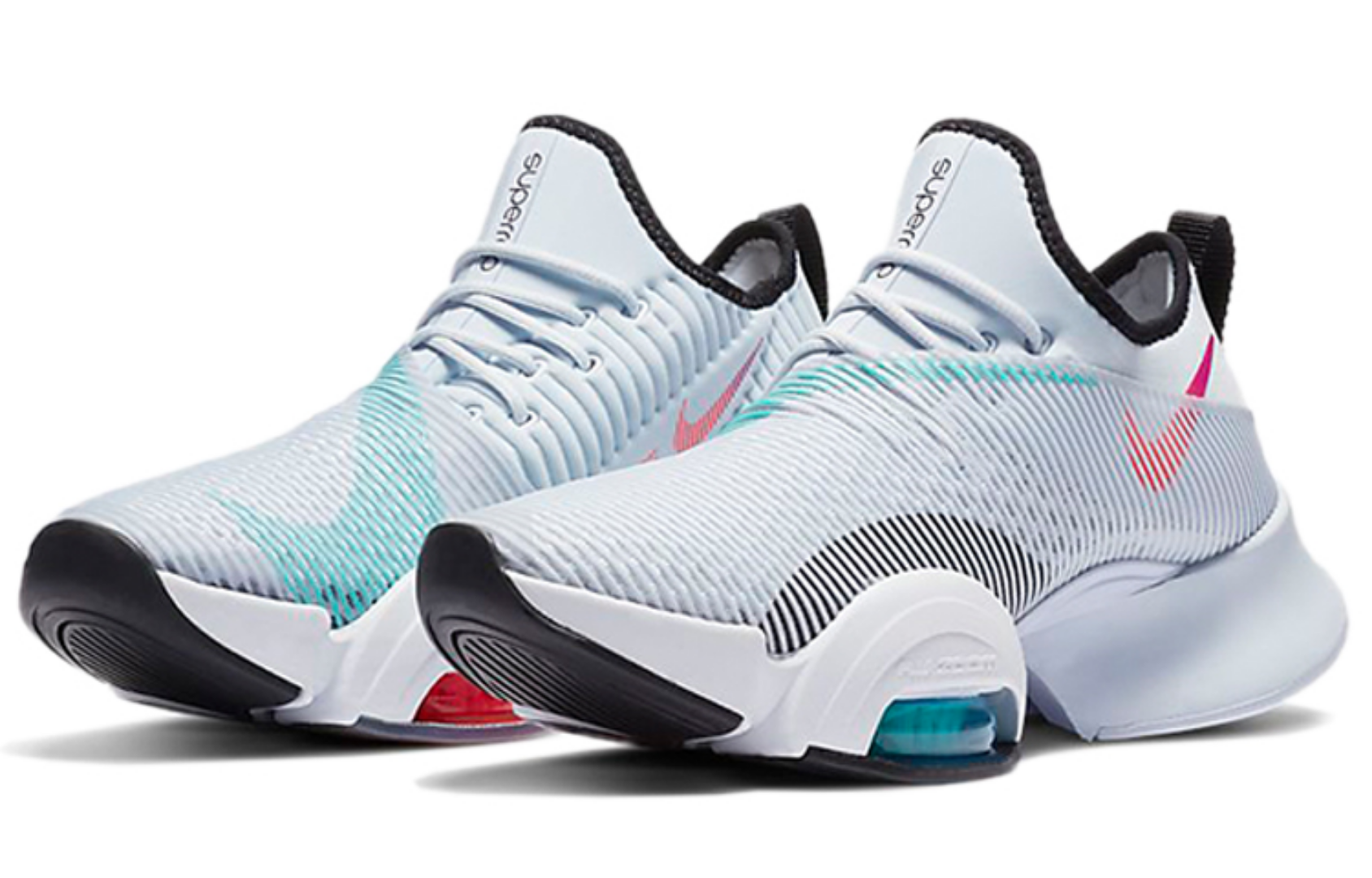 Фото № 3 с приближением к товару «‎Nike Wmns Air Zoom SuperRep 'Football Grey' Football GreyBlackWhiteFlash Crimson»